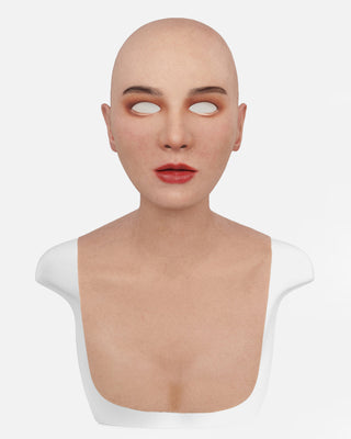 "Yuqi" Silicone Mask Applied Version with Make Up